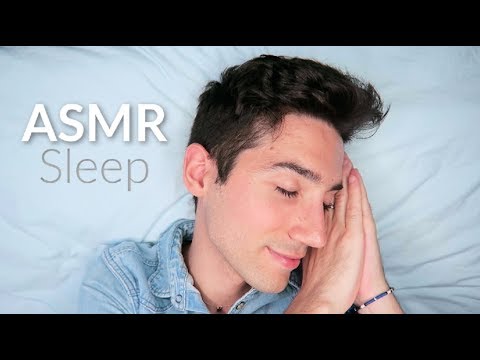 ASMR Sensual Deep Breathing & Face Touching (No Talking)