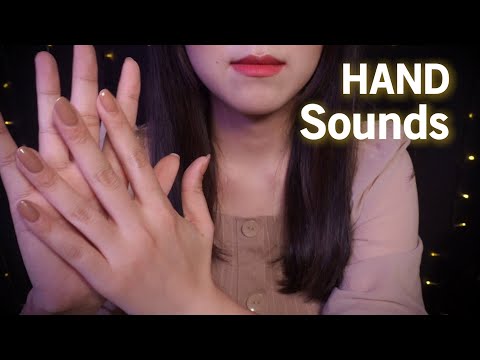 ASMR Relaxing Finger Flutters & Dry Hand Sounds 🙌 (No Talking)