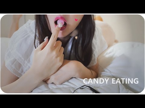 ASMR 팅글르 캔디이팅❤️ /candy Eating  /キャンディー食べる  Korean ASMR  No Talking