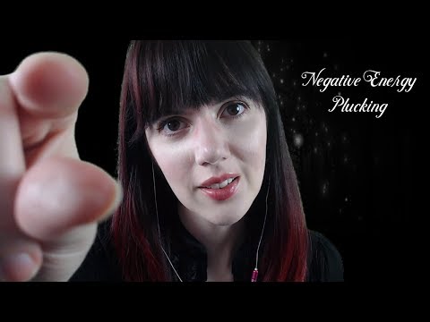 [ASMR] Dark and Relaxing Negative Energy Plucking (Personal Attention)