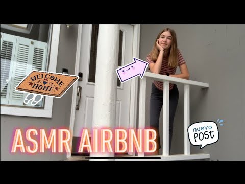 ASMR tour!!! Airbnb house tour✨