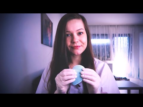 ASMR Doctor Roleplay Cosmetologist (full massage, skincare, skin cleaning...)