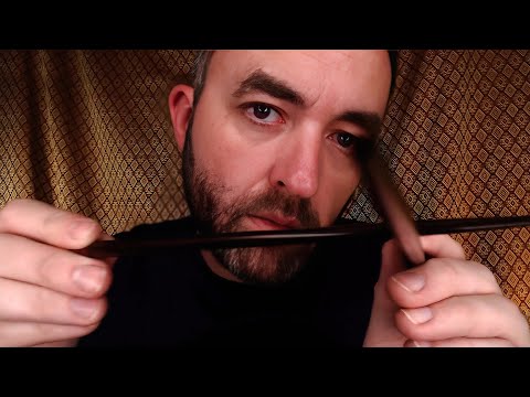 ASMR | Wood Chopsticks - Personal attention - Scottish