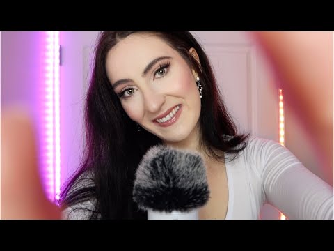 ASMR Relaxing Slow Whispers that Will Put You to Sleep - Face Touching, Personal Attention + Tapping