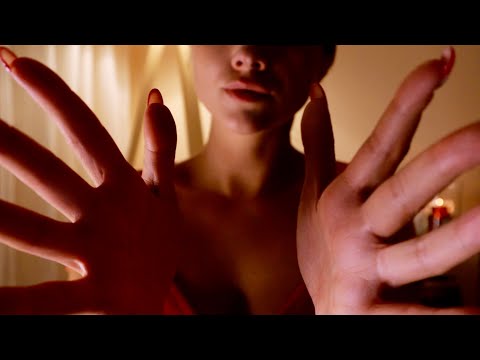 ASMR Personal Attention Slow Hand Movements | Whispering, Candles, Cosy Atmosphere for Sleep