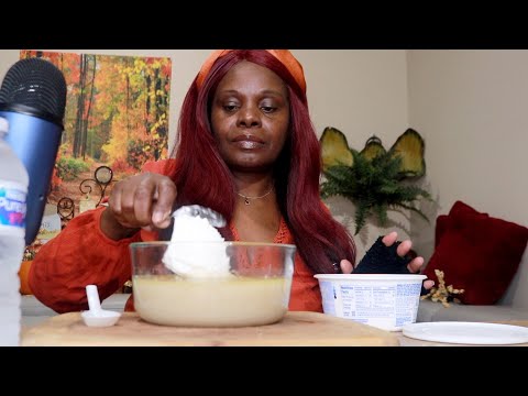 CHILE MY CHILDREN WAS HOLLERING BABIES | CREAM OF WHEAT AND COOL WHIP ASMR EATING SOUNDS