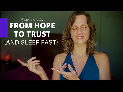 From Hope To Trust: 30 Minutes Guided Sleep Meditation for Anxiety | Female Voice