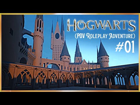 Early Morning in Hogwarts ◈ 3D Virtual Tour [POV ROLEPLAY] Episode 01 "Arriving at Hogwarts"