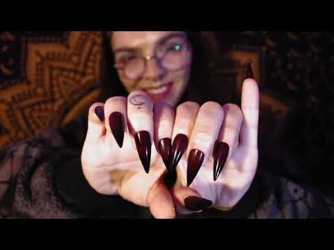 Trippy Hand Movements ASMR with Intense Layered Sounds (No Talking🤫) 1 HOUR🪬
