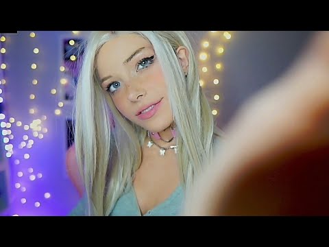 ASMR | GF Gently Touching and Holding Your Face | Facial Tracing | Roleplay | Face Massage Tapping