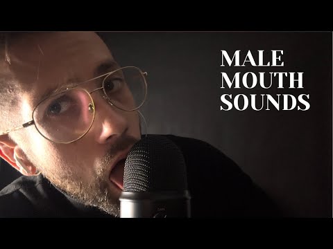 THE TONGUE IS DRILLING into your ears | male MOUTH SOUNDS | ASMR