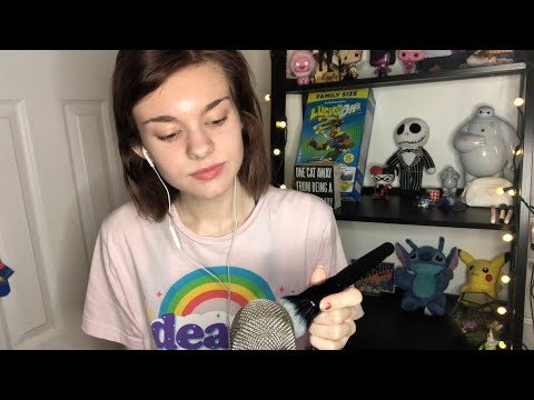 ASMR | Mic Brushing With No Cover & Rambling About 2020 🌟