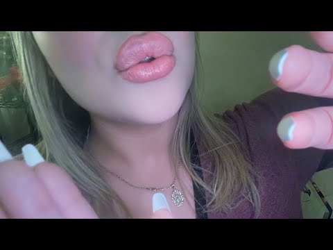 asmr the best face touching and face tapping cure ~ super lofi/aggressive ˚ʚ♡ɞ˚