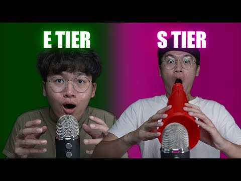 ASMR Test Your Mouth Sounds TINGLE IMMUNITY [ E TIER - S TIER]