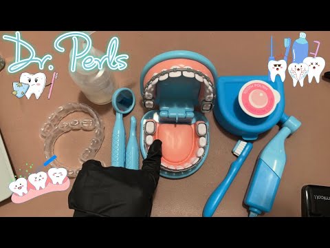 ASMR| You visit the dentist- we give you a teeth cleaning 🦷🪥💺