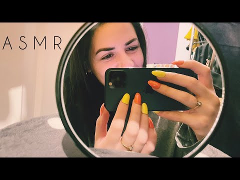 ASMR | Mini Mirror & Phone Camera Tapping & Scratching 🤗 (No Talking)