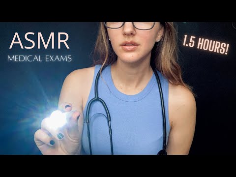 ASMR Medical Exam Compilation l Cranial Nerve, Soft Spoken, Unintentional