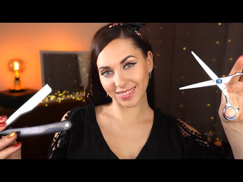 ASMR Barber Roleplay | The MOST Realistic ASMR Haircut and Shave Ever!