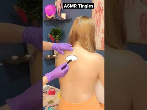 ASMR Real Person Back Inspection