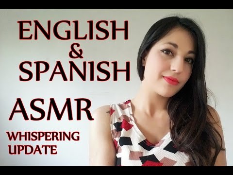 ASMR Close up whispering \2 Languages/ -Spanish and English- ASMR Español