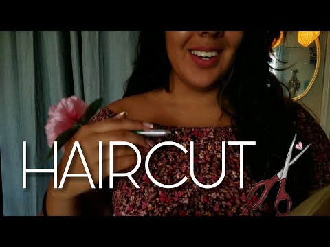 ASMR | ✂ Haircut & Spa  Roleplay 💇🏽