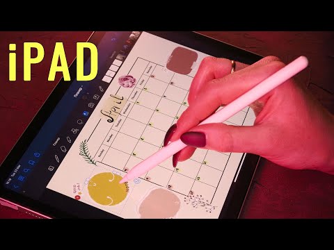 ASMR Digital Journaling on iPad [Goodnotes 5]  w/gentle Apple Pencil Taps IN THE DARK - Whispered