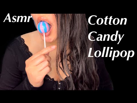 Asmr Cotton Candy Lollipop No Talking
