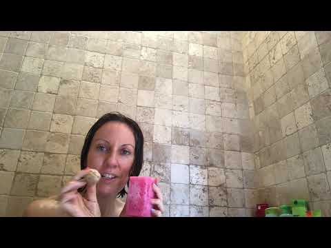 ASMR Relaxing Shampoo hair face wash soap bain laver cheveux francais Canada