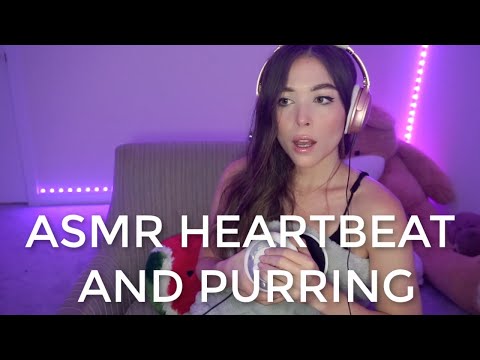 |ASMR| HEARTBEAT AND PURRING INTENSE VIBRATIONS AND TINGLES