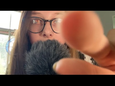 ASMR Personal Attention☺️ (Hand sounds,face touching, trigger words)
