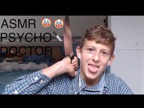 asmr psycho killer doctor role-play