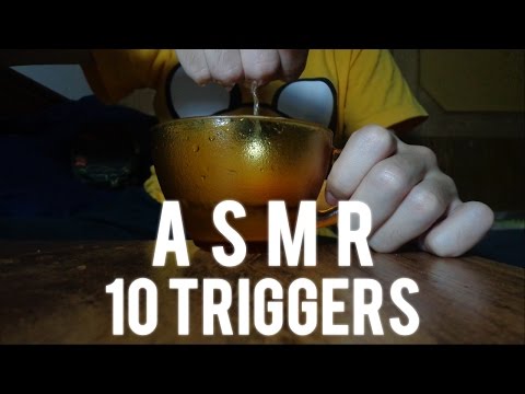 ASMR 10 Triggers to Help You Sleep ♥