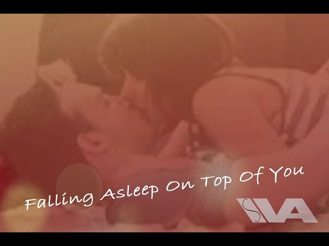 ASMR Kisses & Cuddles Falling Asleep On Top Of You (Girlfriend Roleplay) (Whispers) (Sleep Triggers)