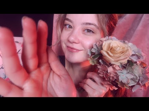 ASMR Getting You Ready For Spring! 🌸 Oil, Crystals, Flowers, Rose Petals