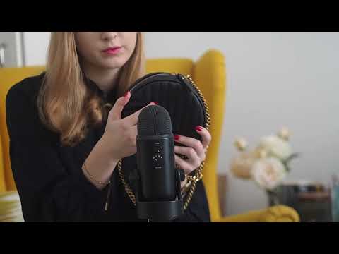 ASMR | Fast tapping on leather bag