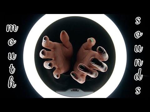 *INTENSE WET MOUTH SOUNDS* and Hypnotizing Hand Movements & Visuals ~ ASMR