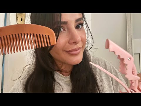 ASMR Relaxing Lofi Personal Attention Triggers for Sleep (Hair Clipping/Brushing)