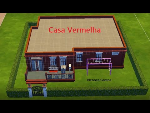 TS4 Desafio de Construção | Desafio da Cor: Vermelho! 😱👩‍🔧