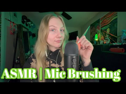 ASMR | Mic Brushing **No Talking**