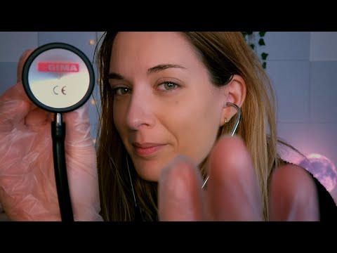 ASMR | You Can't Fall Asleep? Let Me Examining You | Medical Roleplay | Soft Spoken