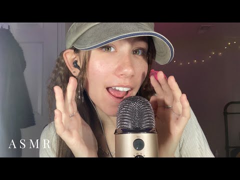 ASMR | FAST MOUTH SOUNDS, HAND SOUNDS, AND HAND MOVEMENTS AT 100% SENSITIVITY