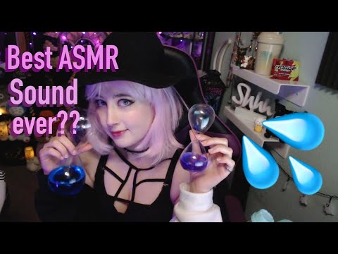 Water Hourglass Sounds, Bubbles and Splooshes (asmr for tingles)