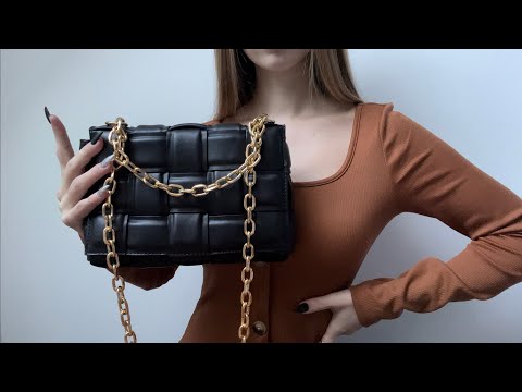 ASMR | purse tapping and scratching, handbag collection💭 (german/deutsch)