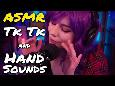 ASMR Tk Tk and Hand Sounds (Zoom H8) 💎 No Talking