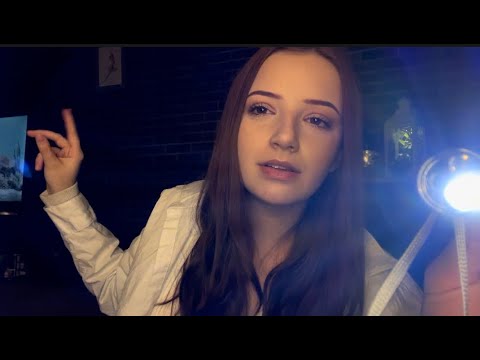 asmr definitely real doctor checks your face | personal attention | lofi