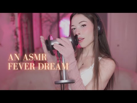 💜Brain Trippy Purring ASMR 💜 Heartbeat, Clicking, Breathing - bassy to floss your brain