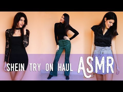 ASMR ita - 👗 SHEIN Try-On Haul · Saldi del BLACK FRIDAY (Whispering)