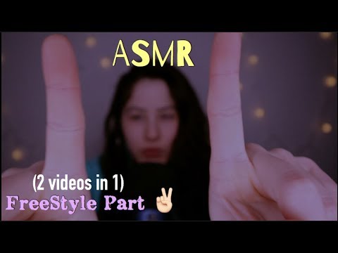 ASMR Hand triggers✨ FreeStyle (2 in 1 Special) With Subscriber Childhood triggers ❤️