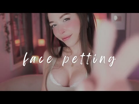 Do You Need a Face Massage? 💜ASMR Face Touching Personal Attention for Deep Sleep 💜