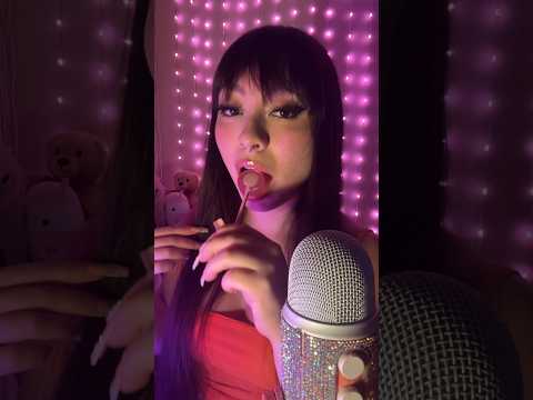 ASMR Lollipop Music? #asmr #mouthsounds #relax #tingles #cool